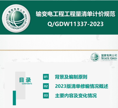 变电工程工程量计算规范（QGDW 11337-2023）宣贯材料